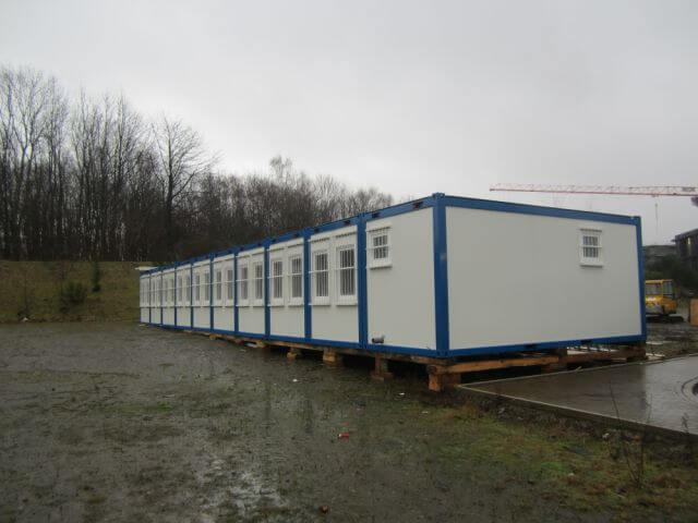 10-fach Containeranlage für Baustelle – Bild 1