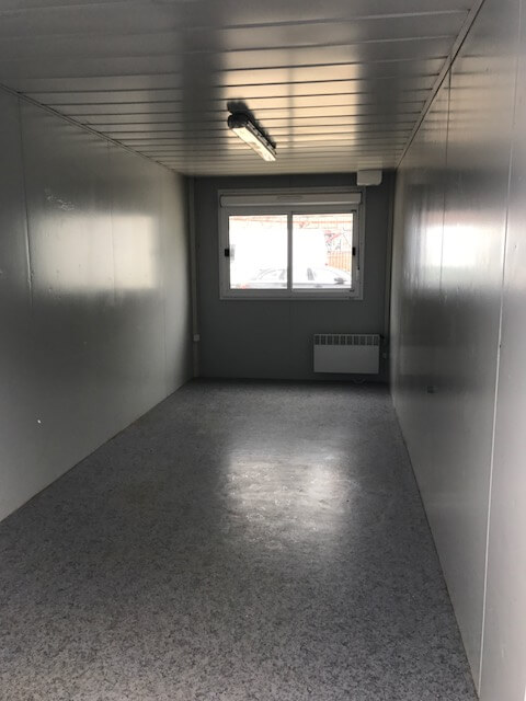 20 Fuss Bürocontainer, gebraucht, grau – Bild 3