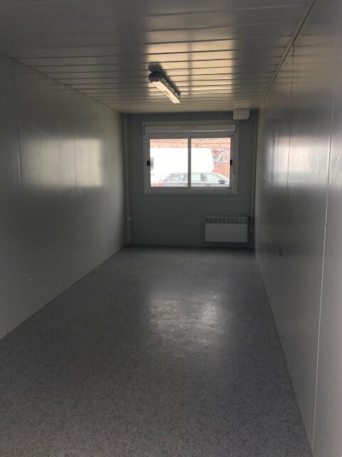20 Fuss Bürocontainer, gebraucht, grau – Bild 4