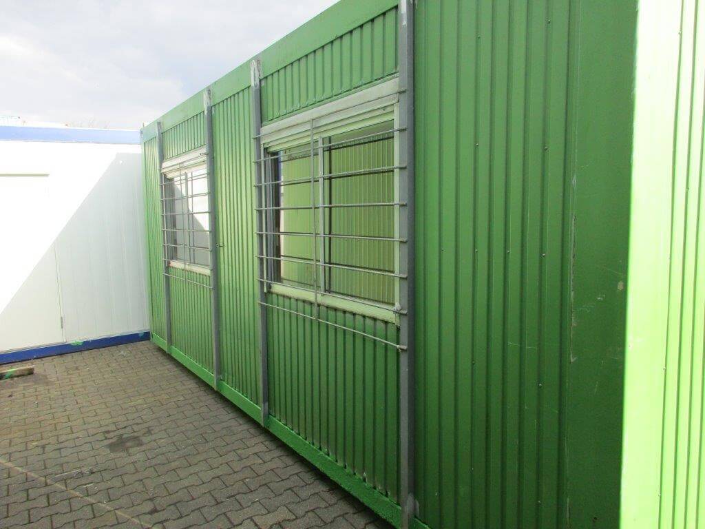 20 Fuss Bürocontainer, gebraucht /grün – Bild 3