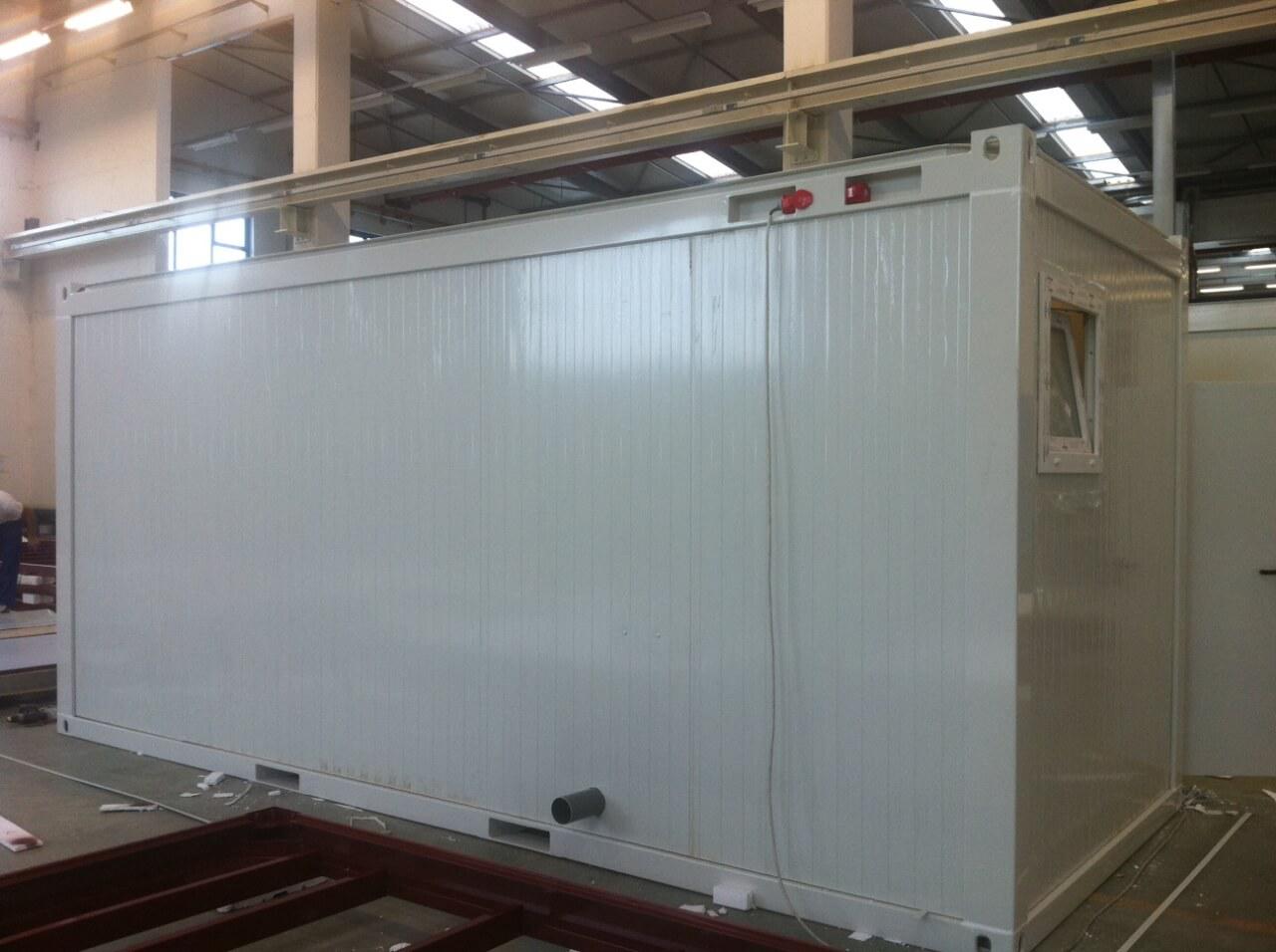 20 Fuss Bürocontainer mit WC- Abteil, fabrikneu – Bild 2