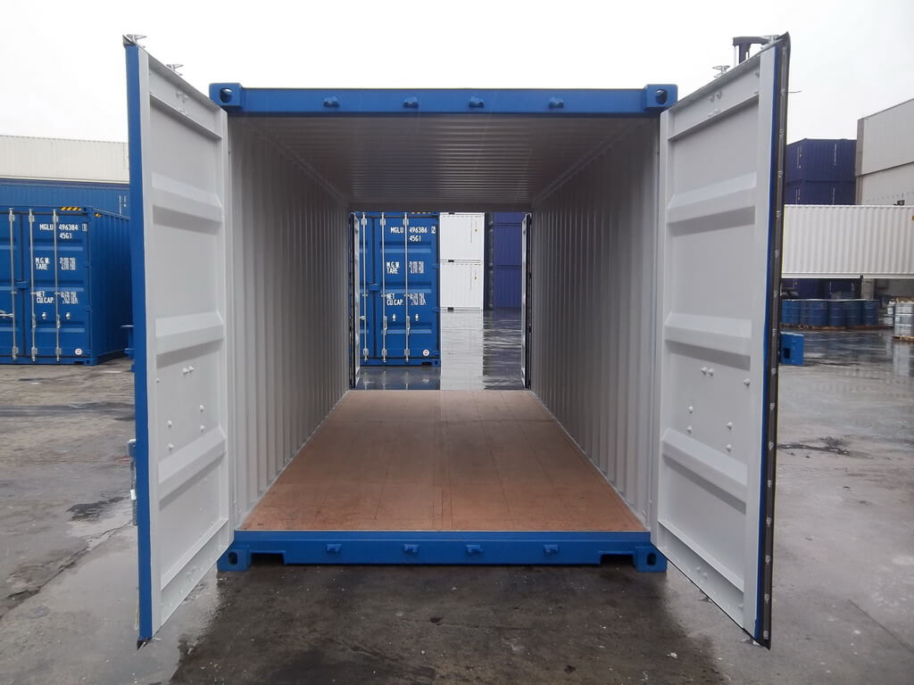 20 Fuss Double Door See- Lagercontainer, neuwertig – Bild 4