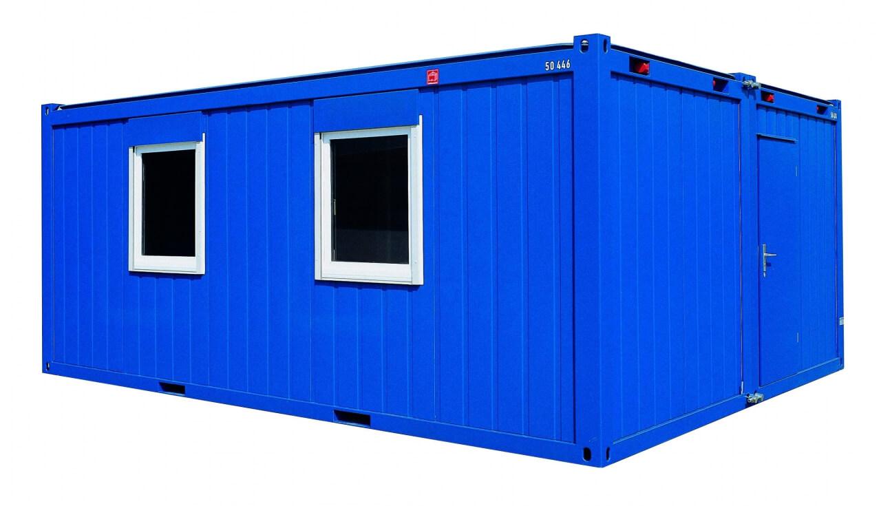 20 Fuss Duo- Bürocontaineranlage, fabrikneu – Bild 1