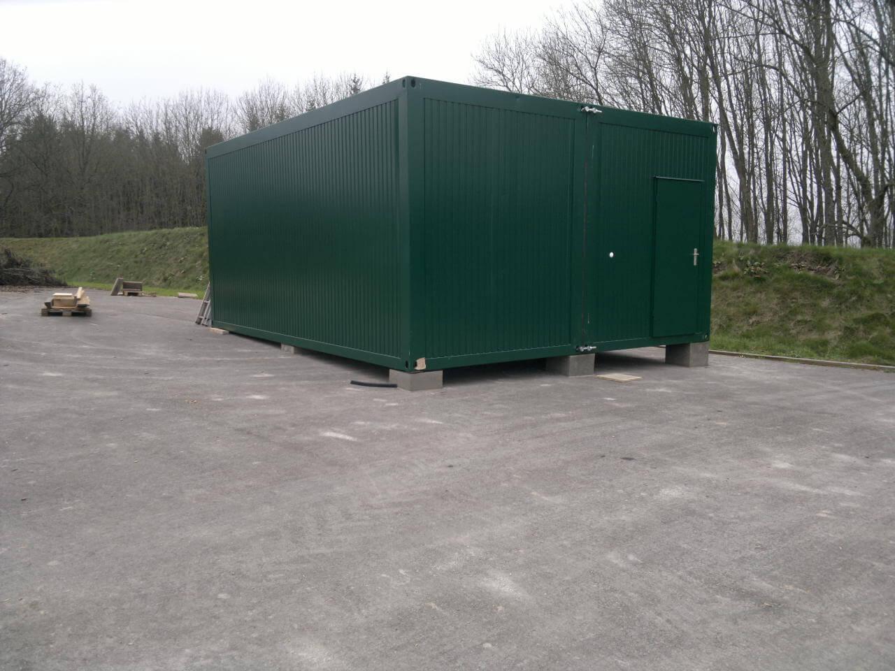 20 Fuss Duo- Bürocontaineranlage, gebraucht – Bild 1