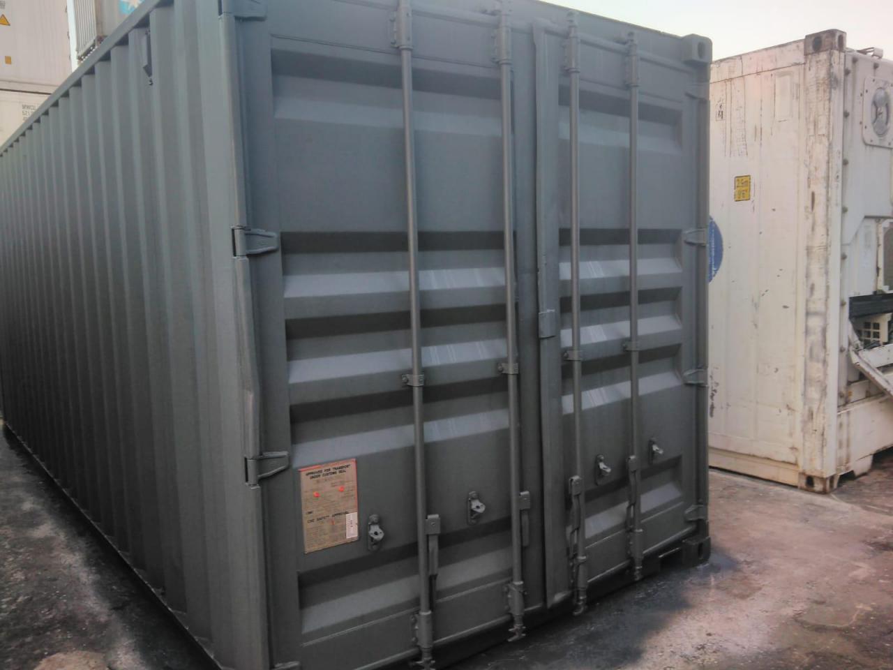 20 Fuss Lagercontainer gebraucht, neu lackiert – Bild 4