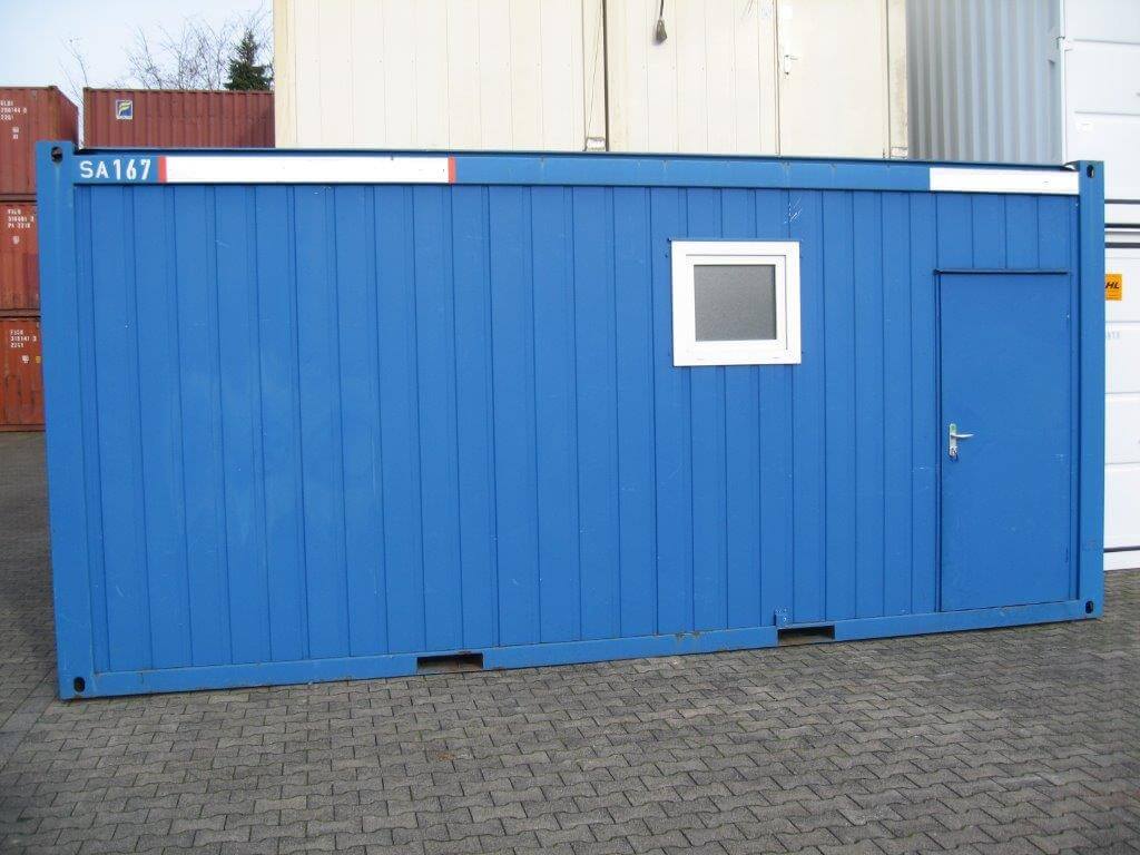 20 Fuss Sanitärcontainer, gebraucht – Bild 1