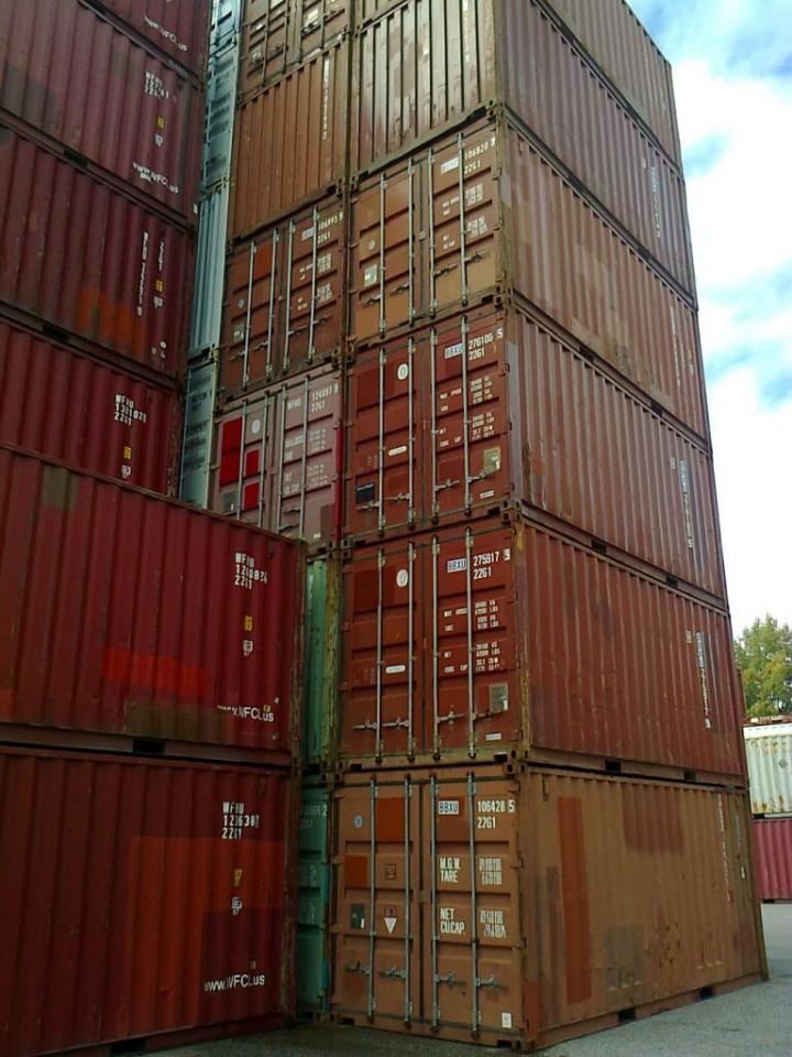 20 Fuss See- Lagercontainer, gebraucht – Bild 7