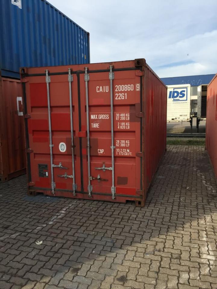 20 Fuss See- Lagercontainer, gebraucht – Bild 8