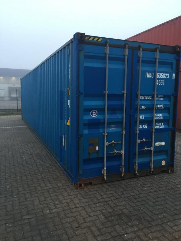 40 Fuss High Cube See- Lagercontainer, gebraucht – Bild 5