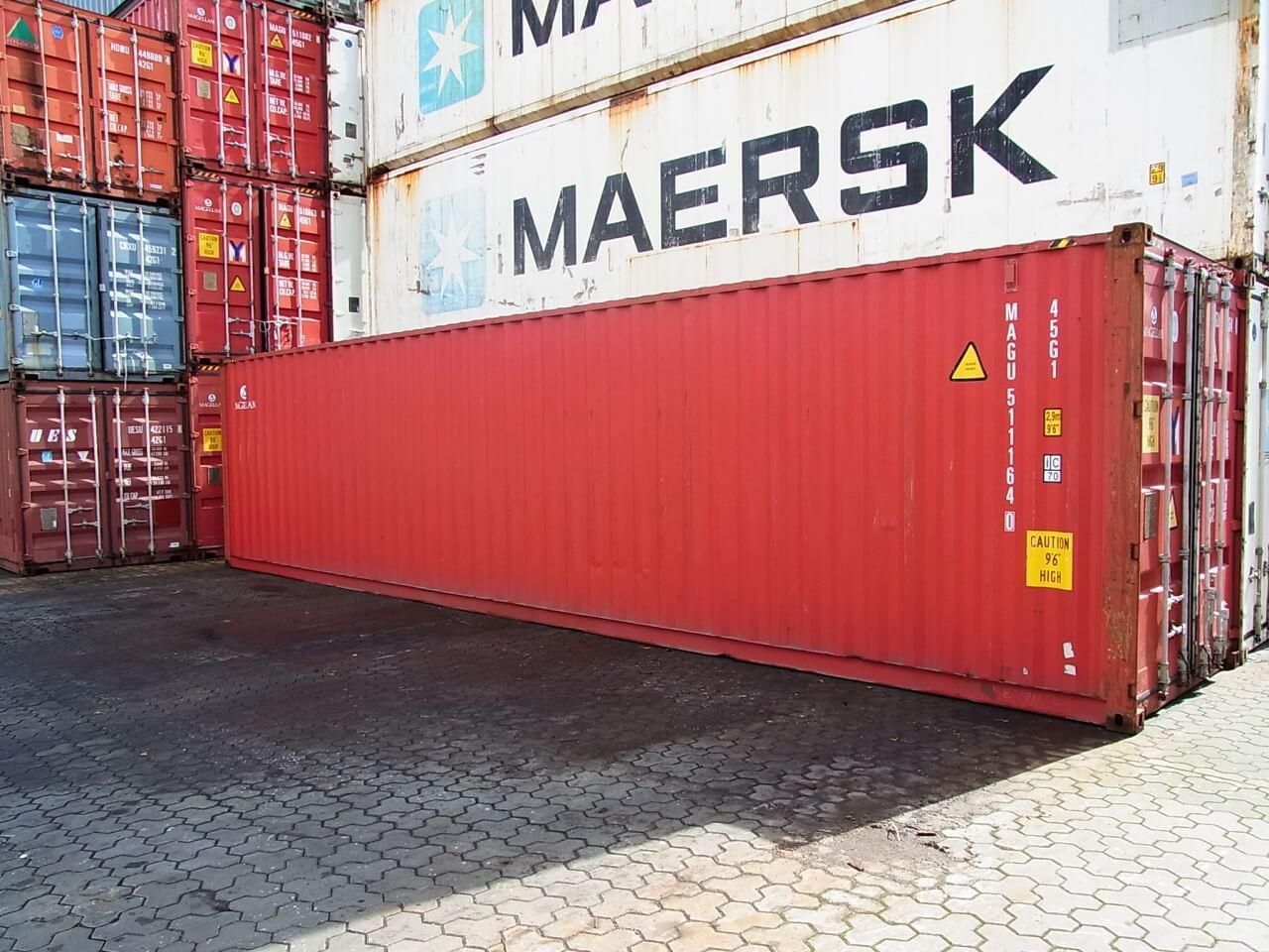 40 Fuss See- Lagercontainer, gebraucht – Bild 7