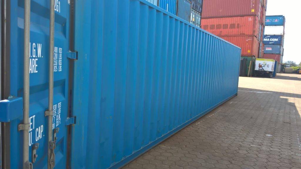 40 Fuss See- Lagercontainer, gebraucht / guter Zustand – Bild 3
