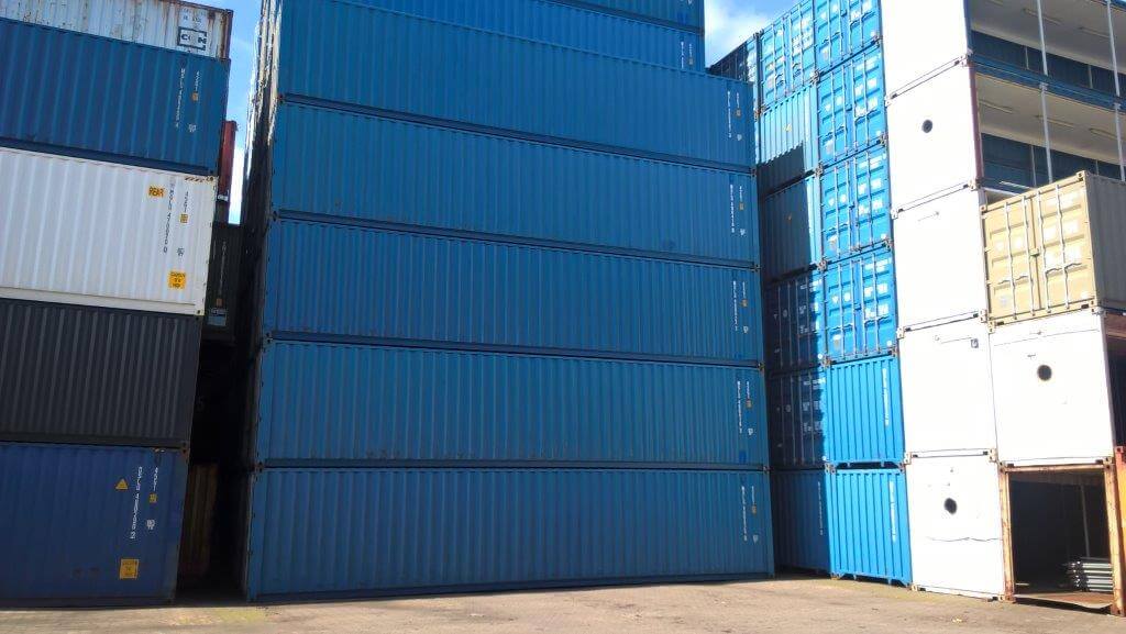 40 Fuss See- Lagercontainer, gebraucht / guter Zustand – Bild 1