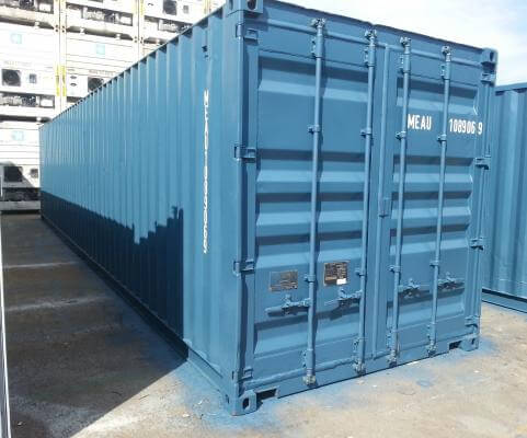 40 Fuss See- Lagercontainer, gebraucht, neu lackiert – Bild 2