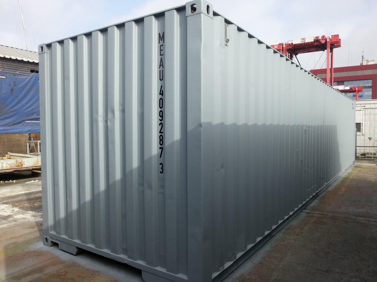 40 Fuss See- Lagercontainer, gebraucht, neu lackiert – Bild 6