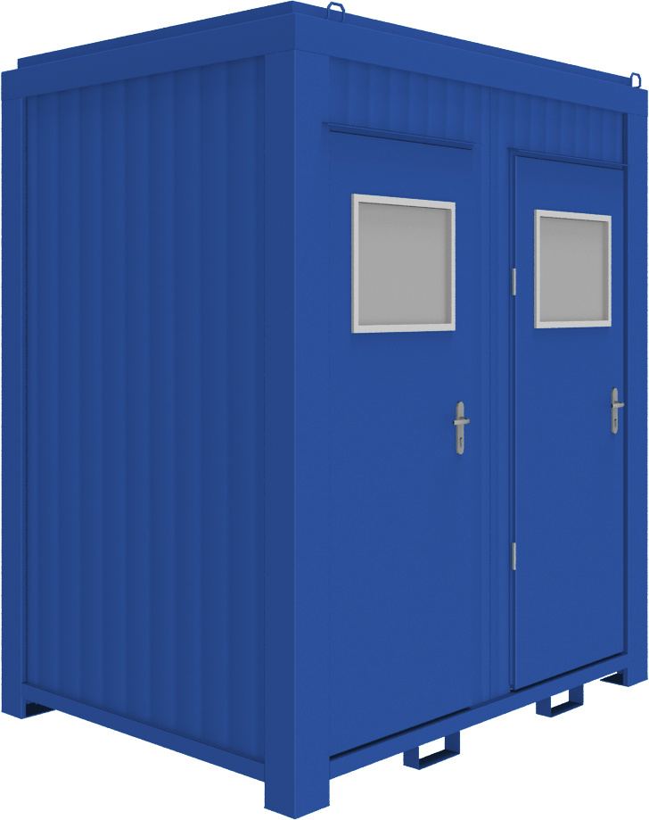 8 Fuss Damen / Herren WC- Box, fabrikneu – Bild 3