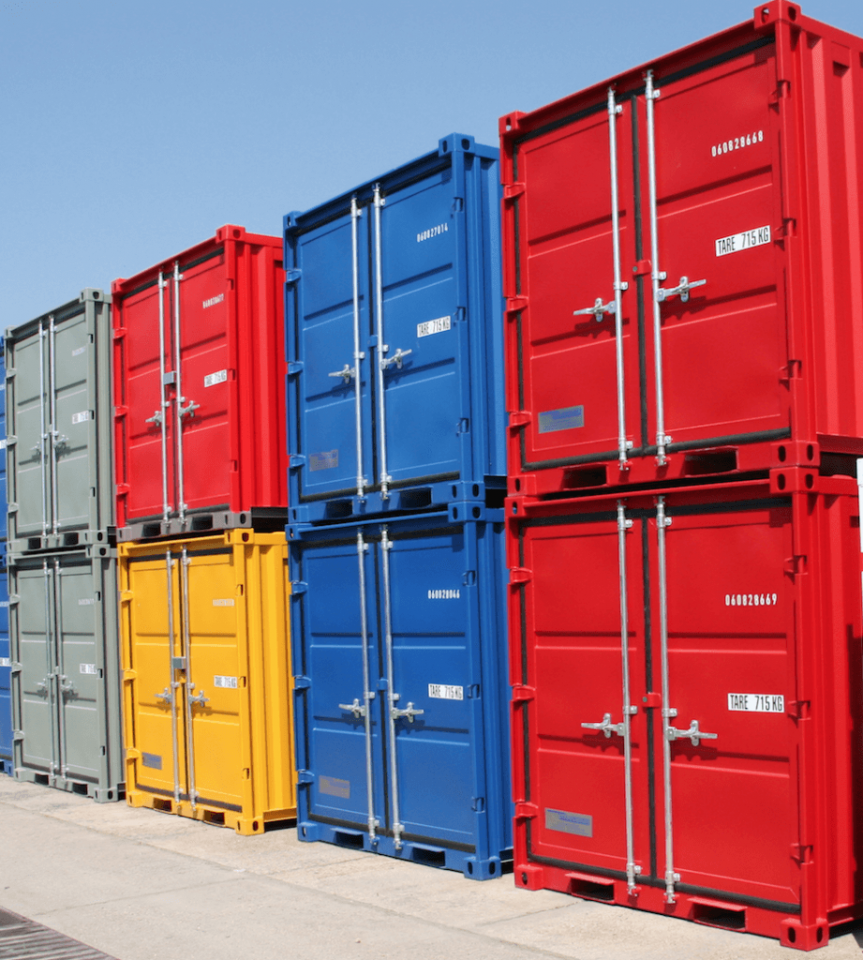 8 Fuss Lagercontainer, fabrikneu – Bild 1