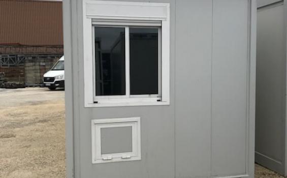 20 Fuss Bürocontainer, gebraucht, grau