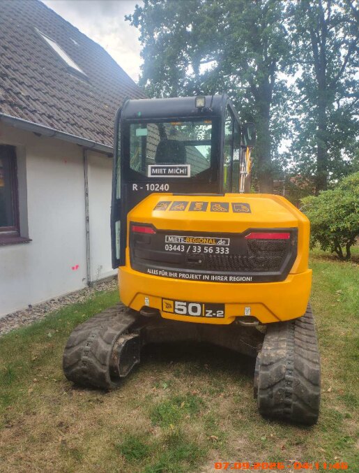 JCB 50 Z-2 Minibagger Diesel – Bild 8