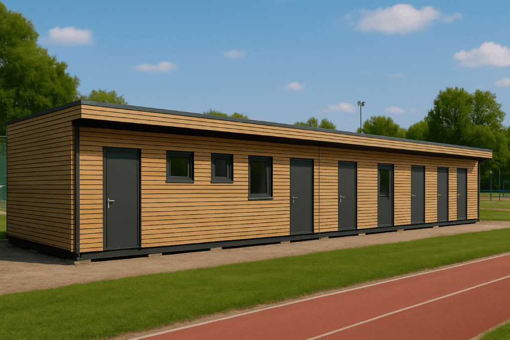 Sportstätten Container