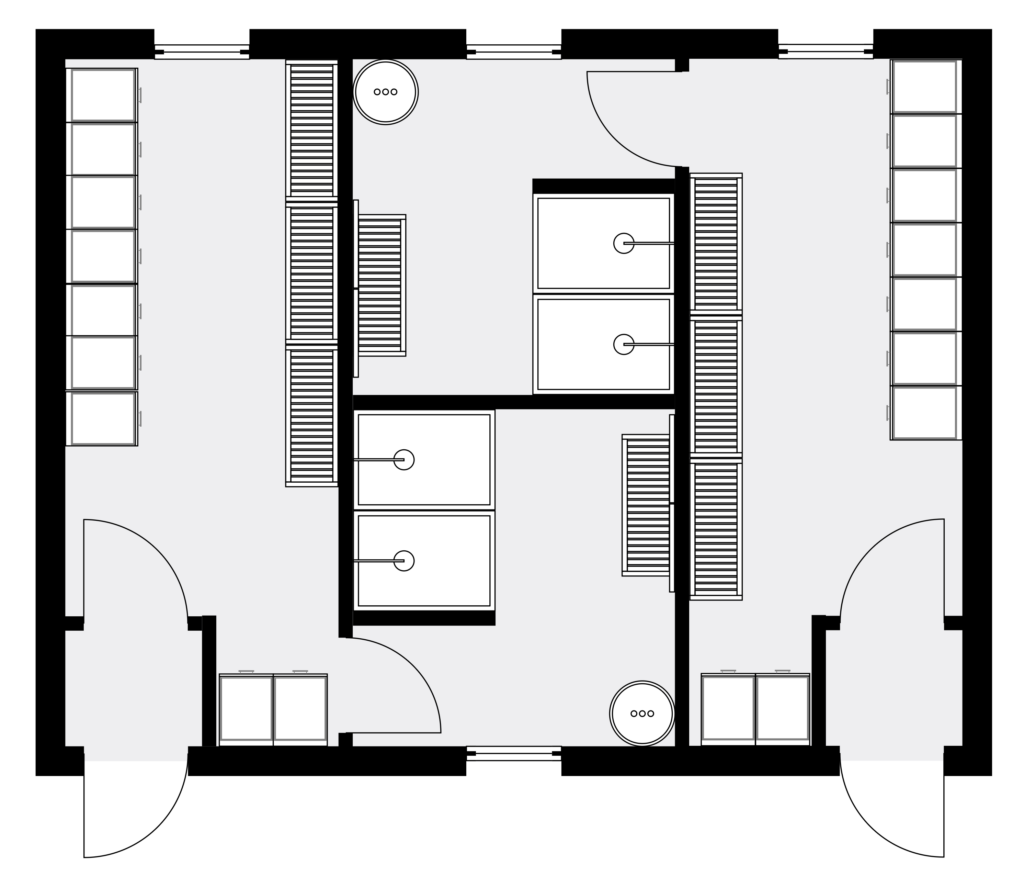 Umkleidecontainern für Sportvereine