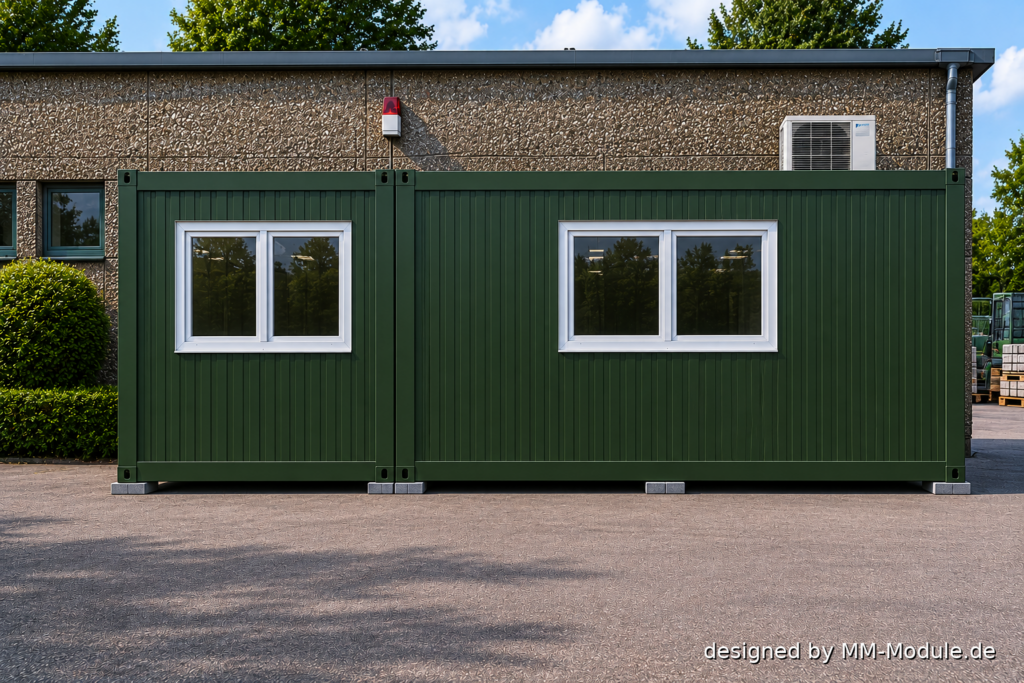 Bürocontainer für Bauhöfe: Flexible Verwaltungsräume für kommunale Betriebe