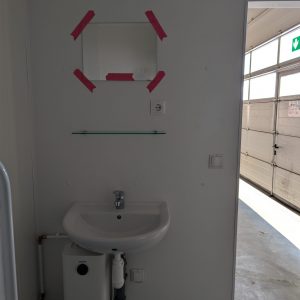 Elok Kabelverlegung GmbH Sanitärcontainer Fertigungshalle 03